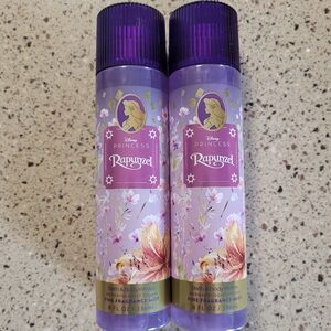2 Bath & Body Works Disney Princess Collection Rapunzel Fine Fragrance Mist 8 oz